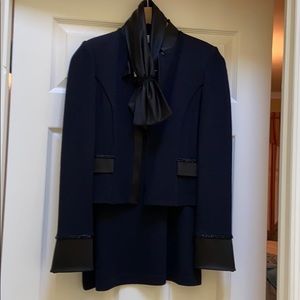 St. John evening knit suit.